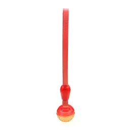 Іграшка для собак Misoko&Co М'яч з пищалкою і ременем orange 35х6 cm - мініатюра 2