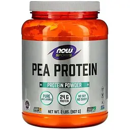 Гороховый протеин NOW Pea Protein Pure, 907 грамм - Без вкуса