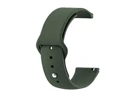 Силіконовий ремінець BeCover Для Xiaomi iMi KW66/Mi Watch Color/Haylou LS01/LS02 Khaki (706364)