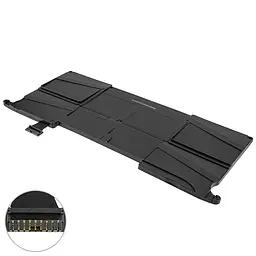 Акумулятор для ноутбука Apple A1406 (A1370 (2011год), A1465(2012год)) 7.3V 4680 mAh 35Wh Black - мініатюра 2