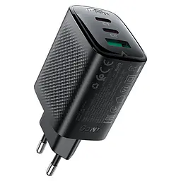 МЗП Acefast A108 GaN PD67W (1USB-A/2C) Black - мініатюра 2