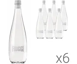 Fiuggi Naturale, Упаковка 6 шт. х 1 л, Вода олігомінеральна негазована Ф'юджі, ПЕТ - мініатюра 1