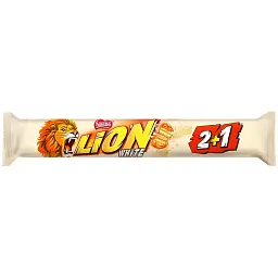 Упаковка батончиків Lion White Rock 2+1 90 г х 24 шт