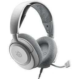 Навушники повнорозмірні - Ігрова гарнітура SteelSeries Arctis Nova 1P Білий MultiPlatform - мініатюра 4