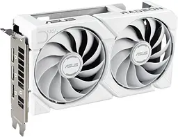 Відеокарта ASUS AMD Radeon RX 9060 XT 16GB Dual White (DUAL-RX9060XT-16G-WHITE) (GDDR6, 128 bit, PCI-E v5.0 x16) - мініатюра 2