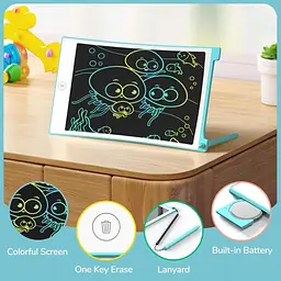 РК-планшет для письма та малювання TECJOE 2 Pack 8.5-дюймовий Doodle Board для дітей - мініатюра 3