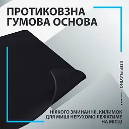 Ігрова поверхня Logitech G640 Black (943-000799) - мініатюра 7