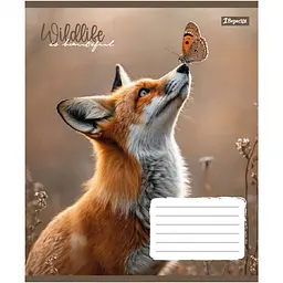 Набір зошитів 1 Вересня Wildlife is beautiful А5 18 аркушів у лінію 25 шт. (769145) - мініатюра 2