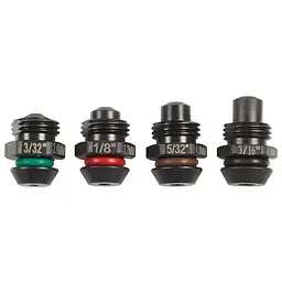 Заклепочник акумуляторний MILWAUKEE, M12 BPRT-0, діаметр заклепок 2,4-4,8мм (каркас, 4 накінечника, ключ, картонне пакування) - мініатюра 5