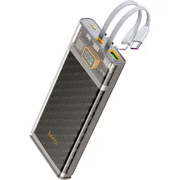 Зовнішній акумулятор Hoco J104 Discovery Edition 10000mAh 22.5W Gray (788955) [161195]