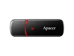 USB флеш накопичувач Apacer 64 GB AH333 Black USB 2.0 (AP64GAH333B-1)