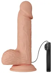 Вібратор Baile Beautiful Encounter Vibrator Flesh, 14 см - мініатюра 5