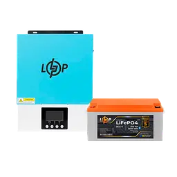 Комплект резервного живлення LogicPower W3000 + літієва (LiFePO4) батарея 2560Wh