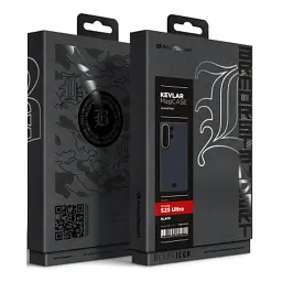 Чохол до мобільного телефона Armorstandart BlackIcon Aramid Plain MagCase Samsung S25 Ultra Black (ARM90163) - мініатюра 2
