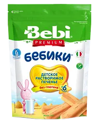 Печиво Bebi Premium Бебіки, без глютену, 170 г