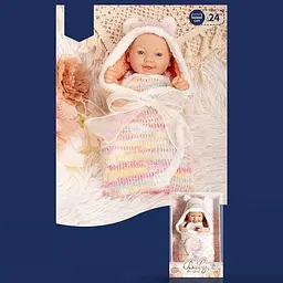 Пупс A-Toys 24 см ковдра-конверт (В асортименті) 8818-9