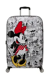 Валіза 77 См American Tourister WAVEBREAKER DISNEY MINNIE COMICS WHITE 77x52х29 31C*25021