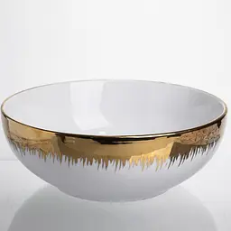 Салатниця порцелянова Golden Eye 26 см Yiwu DD26-31