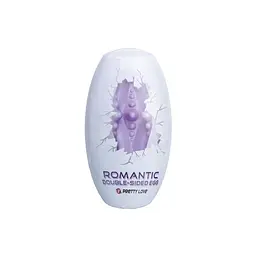 Мастурбатор яйце Pretty Love Double-Sided Egg фіолетовий - мініатюра 7