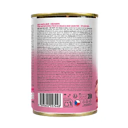 Вологий корм Brit Care Pate & Meat для цуценят з куркою та індичкою 400 г (арт.100079/530335) - мініатюра 2