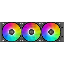 Система водяного охолодження ID-COOLING Space LCD SL360 XE Black - мініатюра 3