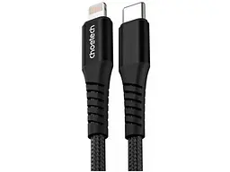 Кабель Lightning Choetech XCL-1030-BK PD 27W Type-C / Lightning 1m Black