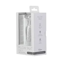 Скляна анальна пробка Pillow Talk Fancy Luxurious Glass Anal Plug, ⌀3,1см, віброкуля в подарунок - мініатюра 7
