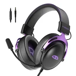 Навушники MageGee Wing (6971969724549) Black/Purple