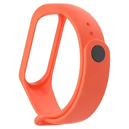 Ремінець Lemfo для фітнес-браслета Xiaomi Mi Band 3 та 4 помаранчевий - мініатюра 2