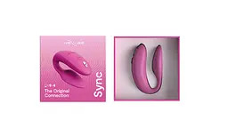 Смарт-вібратор для пар We-Vibe Sync 2 Rose, 10 віброрежимів, пульт ДК - мініатюра 7