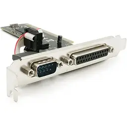 Контролер Voltronic PCI => RS232 (9Pin) + LPT (25Pin), TX382A, BOX