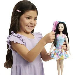 Лялька Barbie Моя перша Barbie Брюнетка з білченям (HLL22) - мініатюра 6