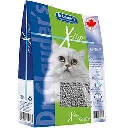 Наповнювач для котячого туалету Dr.Clauder's Cat Litter X - Line Grey 12 кг
