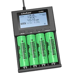 Зарядний пристрій для акумуляторів LiitoKala Lii-M4 (Li-ion IMR LiFe+NiMH) + Rower bank + Type-C - мініатюра 8