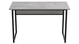 Стіл письмовий Коді Ferrum-decor 75x140x70 Чорний метал ДСП Бетон 16 мм (FRD-106609) - мініатюра 3