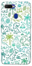 TPU чохол Demsky Dino pattern для Oppo A5s / Oppo A12