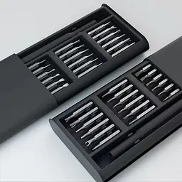 Набір 24 в 1 магнітних прецизійних викруток Kit Bits SET 2 для точних робіт, дрібного ремонту в кейсі - мініатюра 6