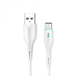 Кабель SkyDolphin S48V USB - micro USB (M/M), 1 м, Білий (USB-000427)