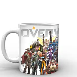 Кухоль GeekLand Overwatch Овервотч постер OW.02.001 330 мл білий - мініатюра 2