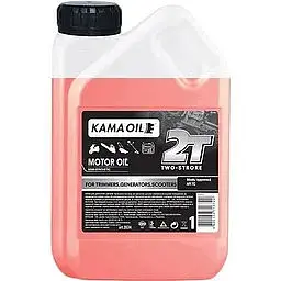 Олива моторна Kama Oil двохтактна Супер-2Т напівсинтетична червона 1 л (176328)