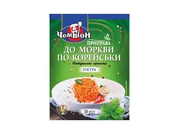 Приправа Чемпіон до корейської моркви гостра 30 г