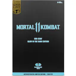 Фігурка Mortal Kombat 11 Sub-Zero - Glow In The Dark Edition - Gold Label 0 - мініатюра 8