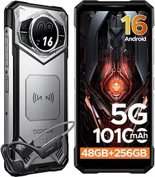 Смартфон DOOGEE S200 VIP Edition 5G 12/256GB Silver Навушники - мініатюра 2