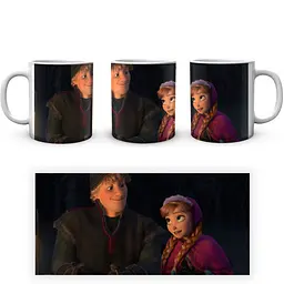 Кухоль GeekLand Frozen Холодне Серце Крістофф Анна FZ.002.07 330 мл білий - мініатюра 4