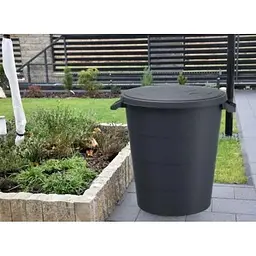 Бак для сміття Prosperplast Smooth 80 л чорний (IDSM80U-S411) - мініатюра 4