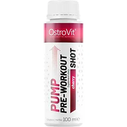 Передтренік OstroVit Pump Pre-Workout Shot Cherry 100 мл