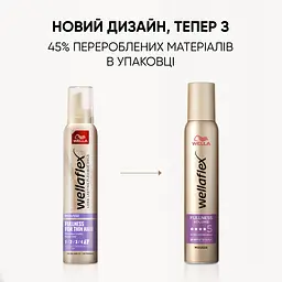 Мус для волосся Wellaflex Fullness Volume 5 Екстра об'єм 200 мл - мініатюра 6
