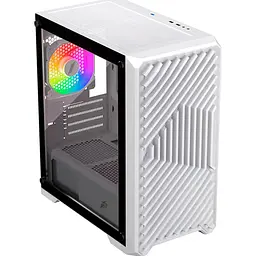 Корпус 1stPlayer T5-WH-4F1-W White [134416] - мініатюра 2