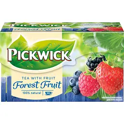 Чай чорний Pickwick, з лісовими ягодами, 30 г (20 шт. х 1,5 г) (907480)