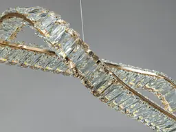 Люстра над столом Diasha D8927/1000G, 68W, золото, 105×22 см - мініатюра 7